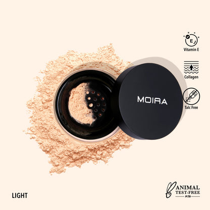 Moira Loose Setting Powder - Light