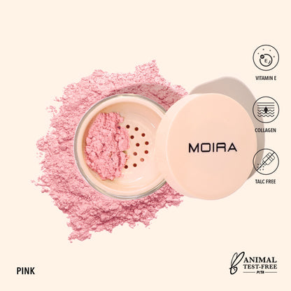 Moira Loose Setting Powder - Pink
