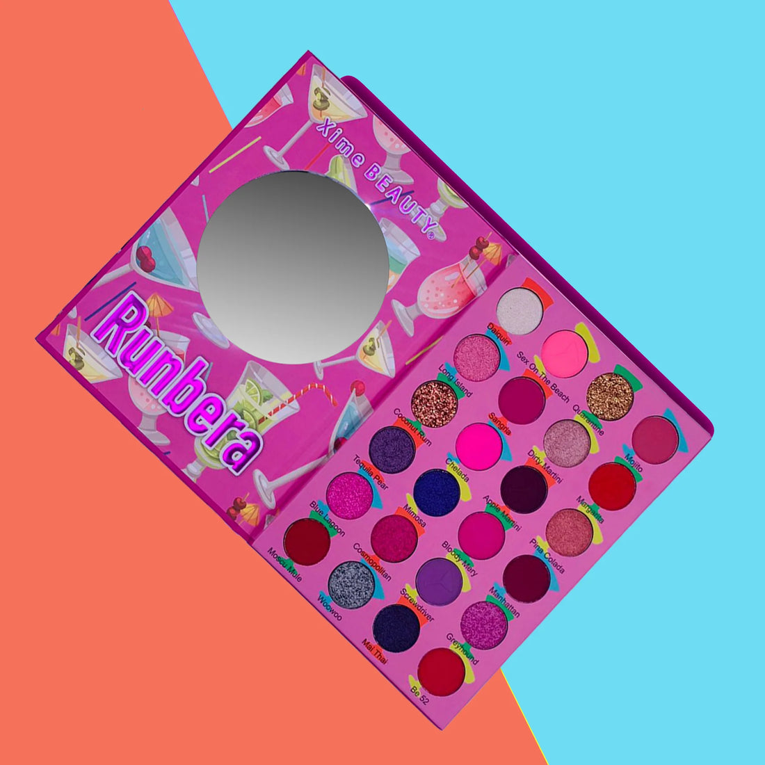 Xime Runbera 24 Color Eyeshadow Palette