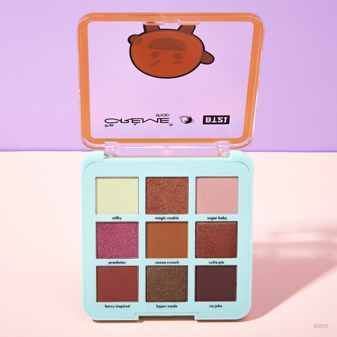 The Crème Shop | BT21: COCOA CRUNCH Eyeshadow Palette - SHOOKY