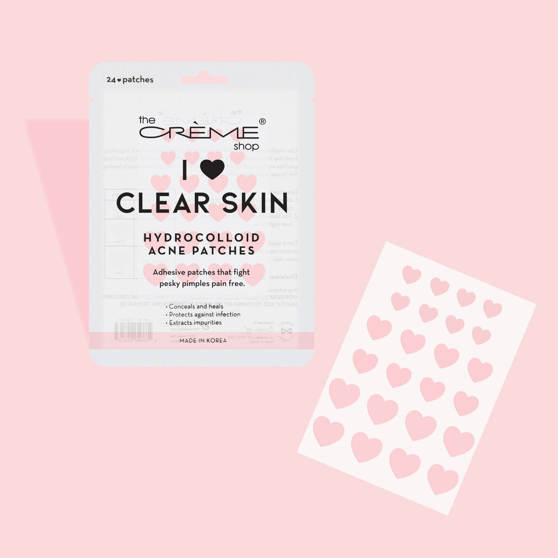 The Crème Shop I ❤ Clear Skin - Hydrocolloid Acne Patches ️