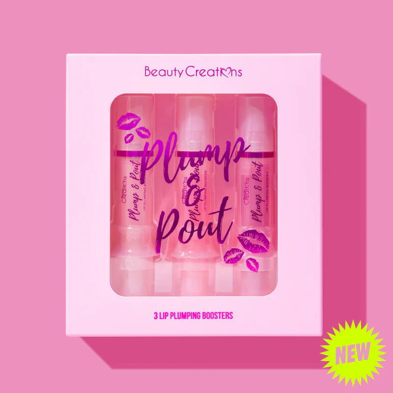 Beauty Creations Plump &amp; Pout Lip Plumping Boosters (3 pack)