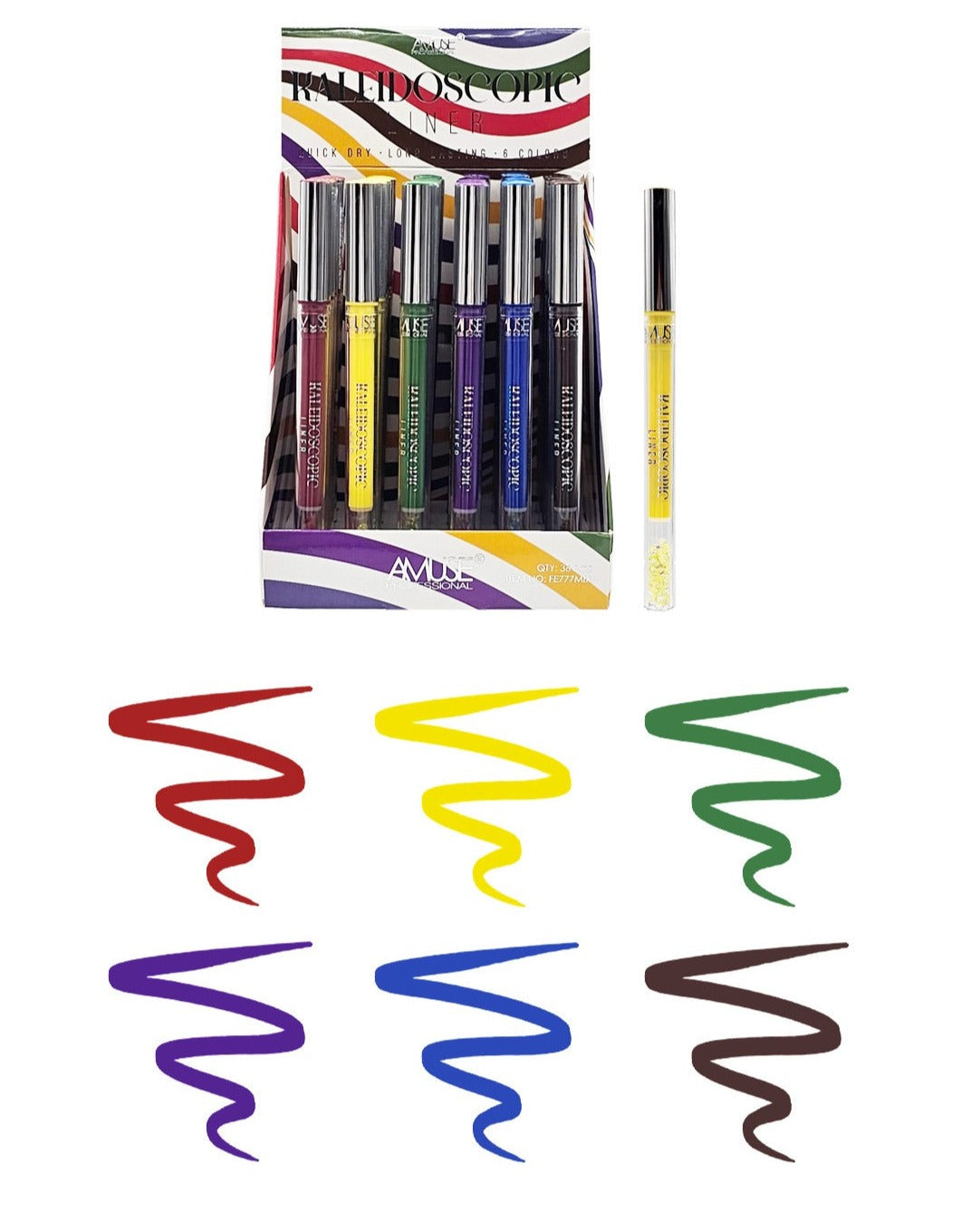 Amuse: Kalendoscopic Liner -36pc display