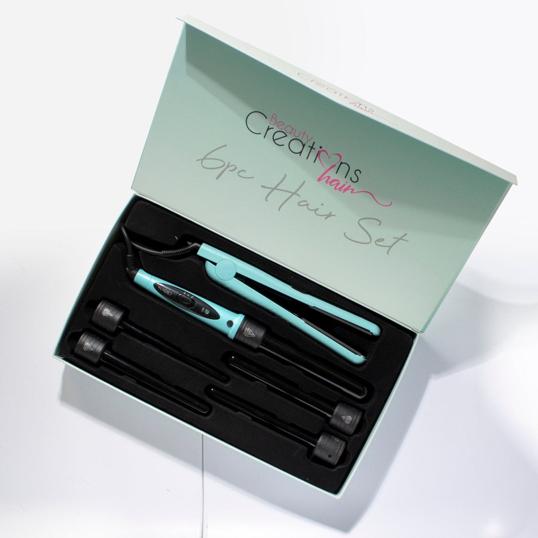 Beauty Creations Blue 6 Piece Hair Set