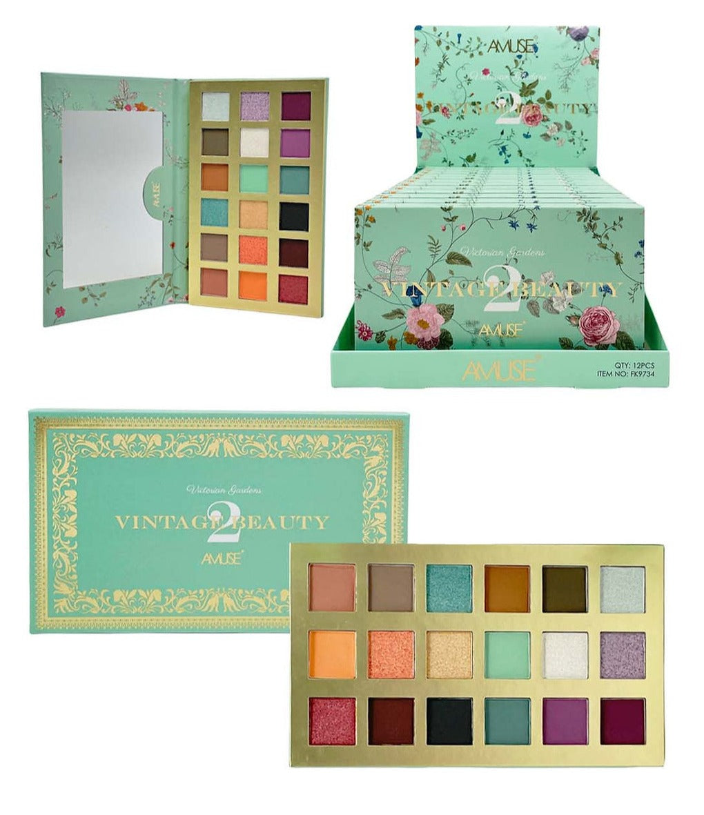 Amuse: Vintage beauty Eyeshadow Palette - 1pc display