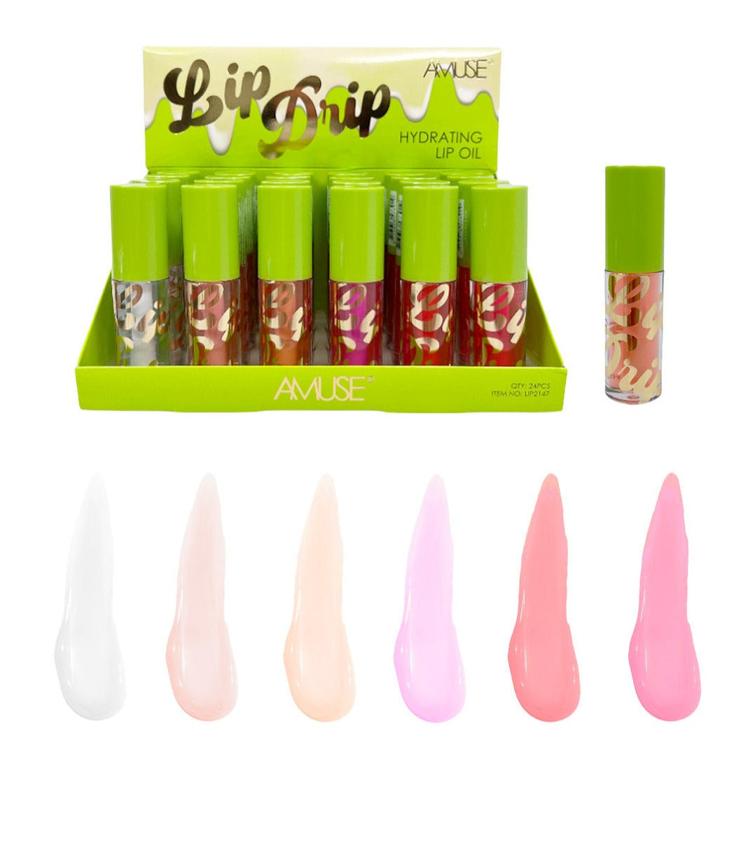 Amuse: Lip Drip Hydrating Lip Oil - 24pc display