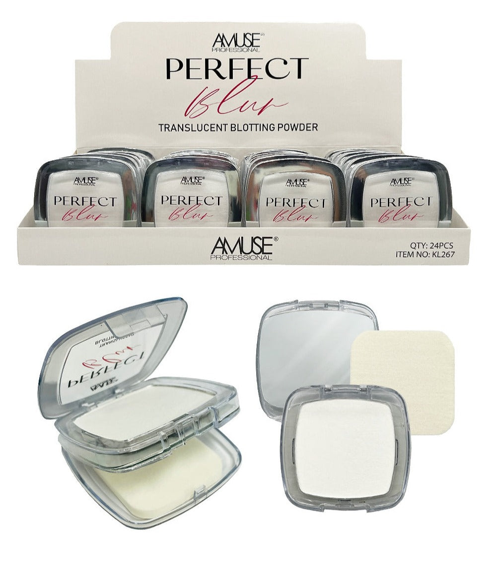 Amuse: Perfect Blur Translucent Blotting Powder -24pc display