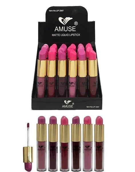 Amuse: Matte Liquid Lipstick - 24pc display