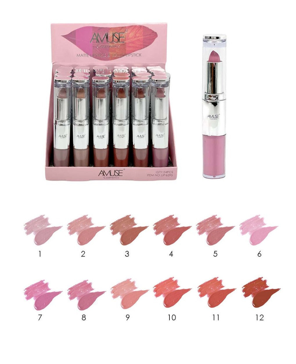 Amuse: Matte &amp; Liquid Lipstick Duo