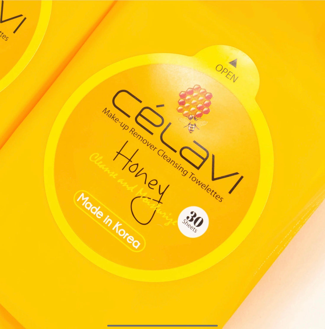 Celavi Honey Cleansing Wipes