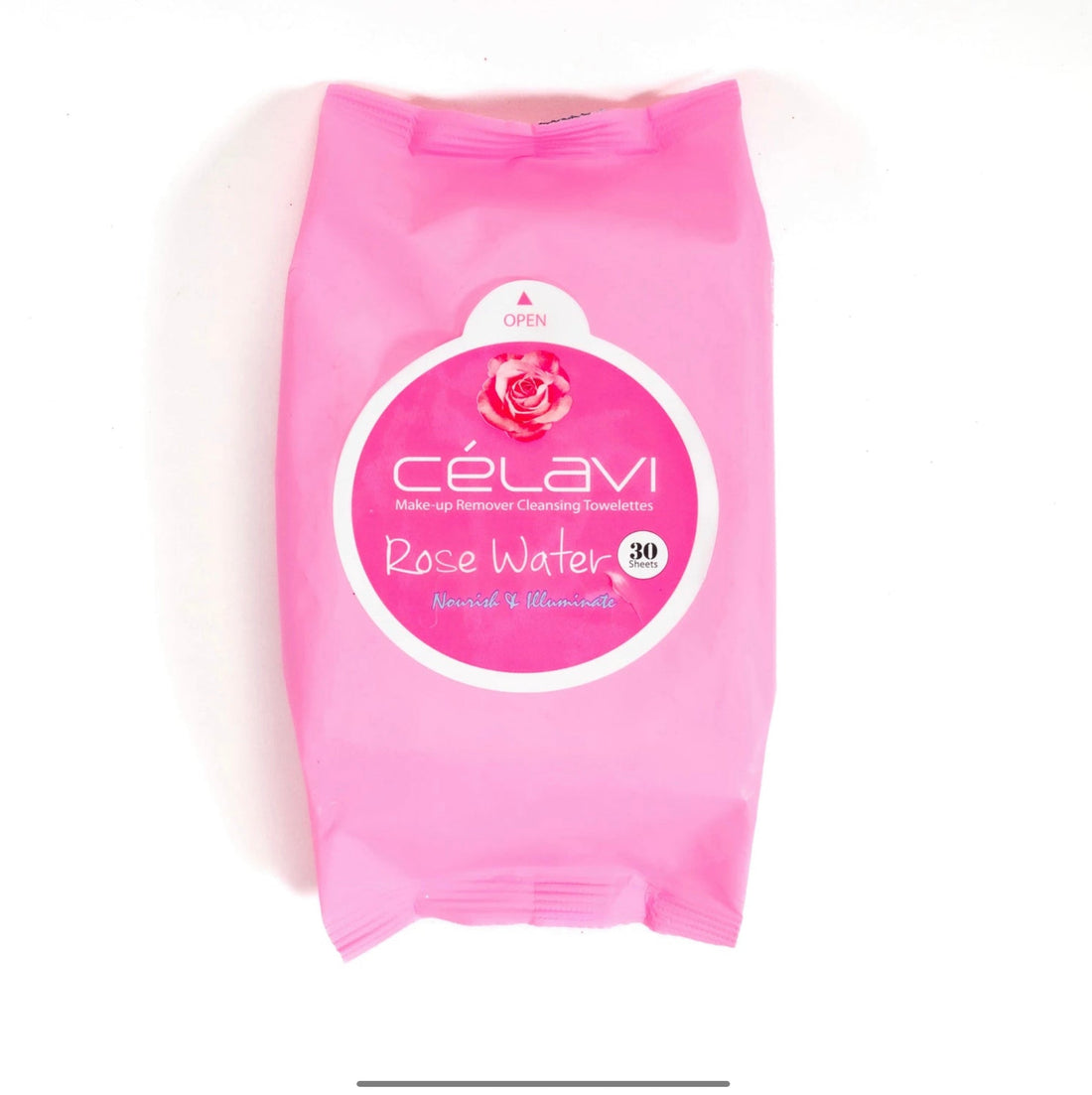 Celavi Rose Water Cleansing Wipes