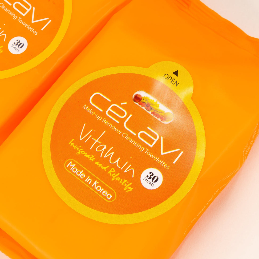 Celavi Vitamin Cleansing Wipes