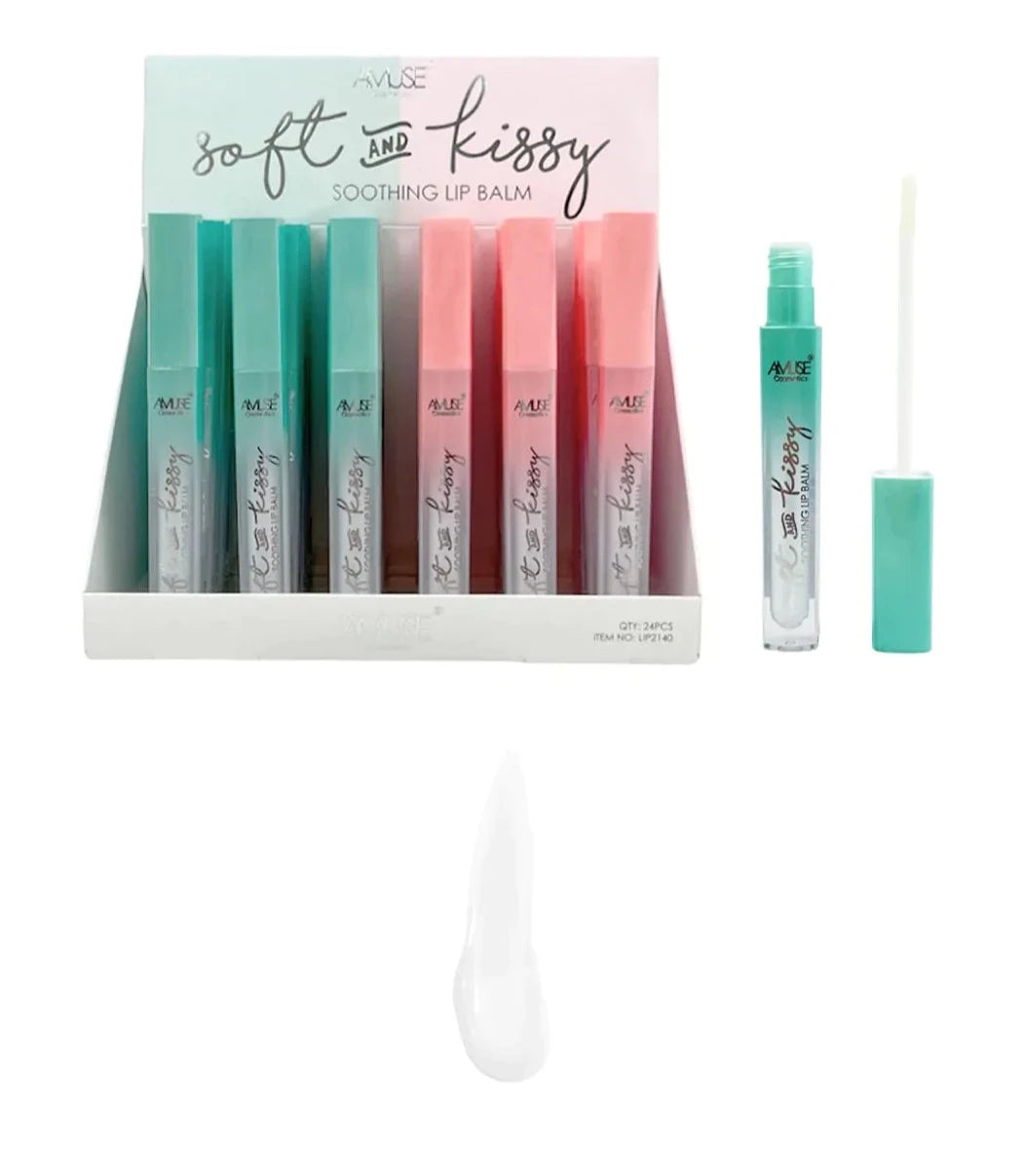 Amuse: Soft &amp; Kissy Soothing Lip Balm-24pc display