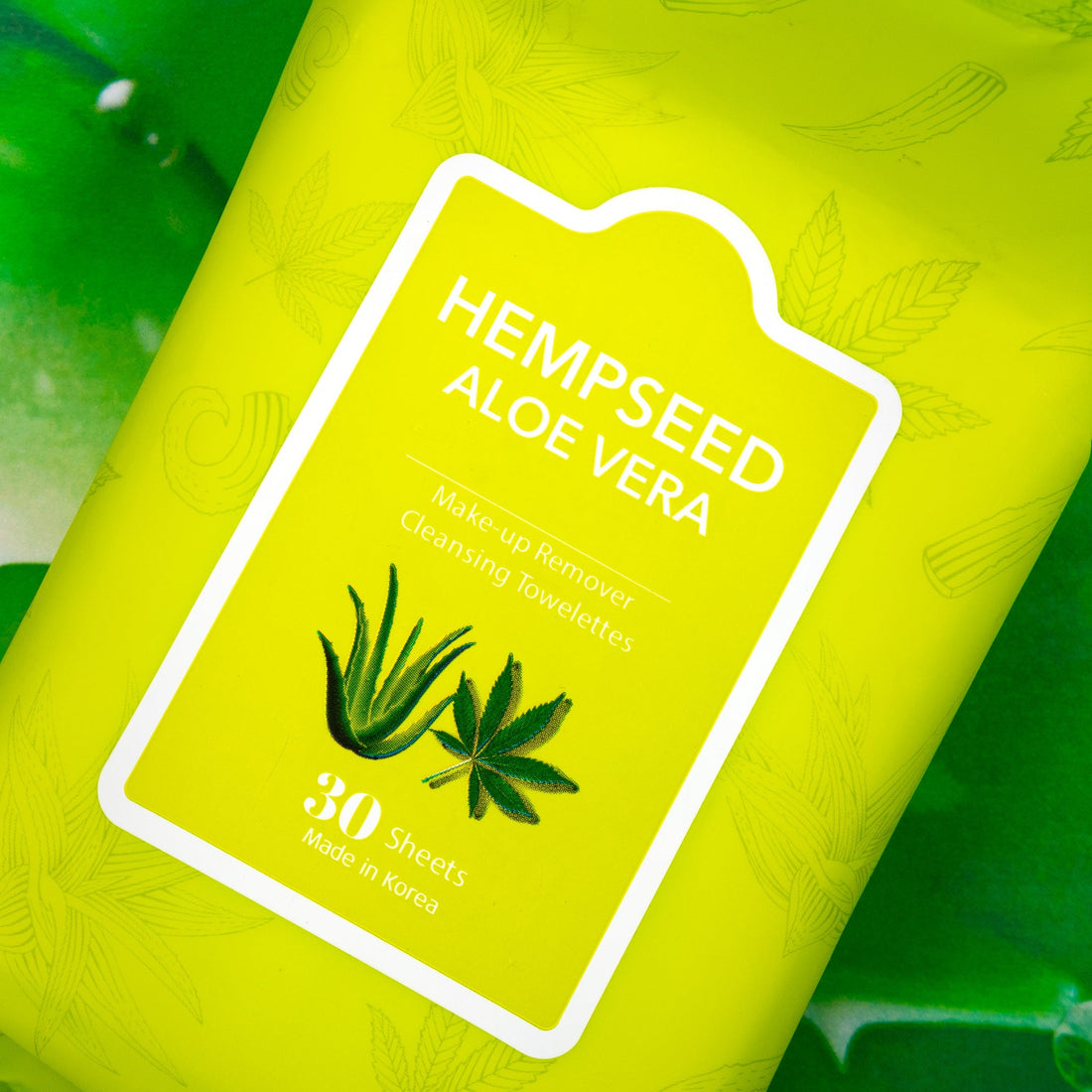 Celavi Hempseed Aloe Vera Makeup Remover Wipes