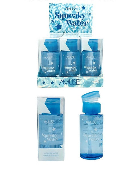 Amuse: Squeaky Water Makeup Remover -12pc display