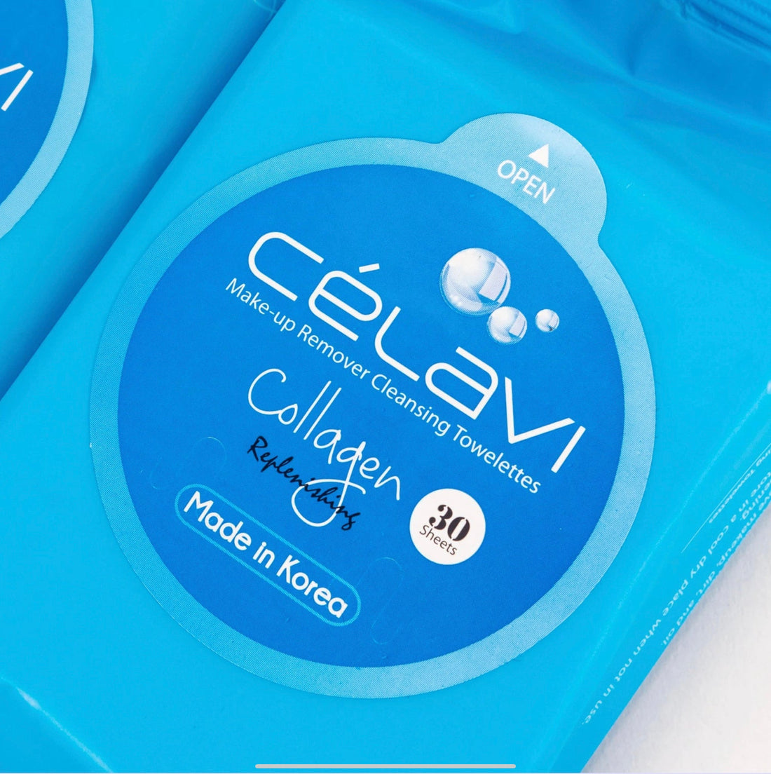 Celavi Collagen Cleansing Wipes