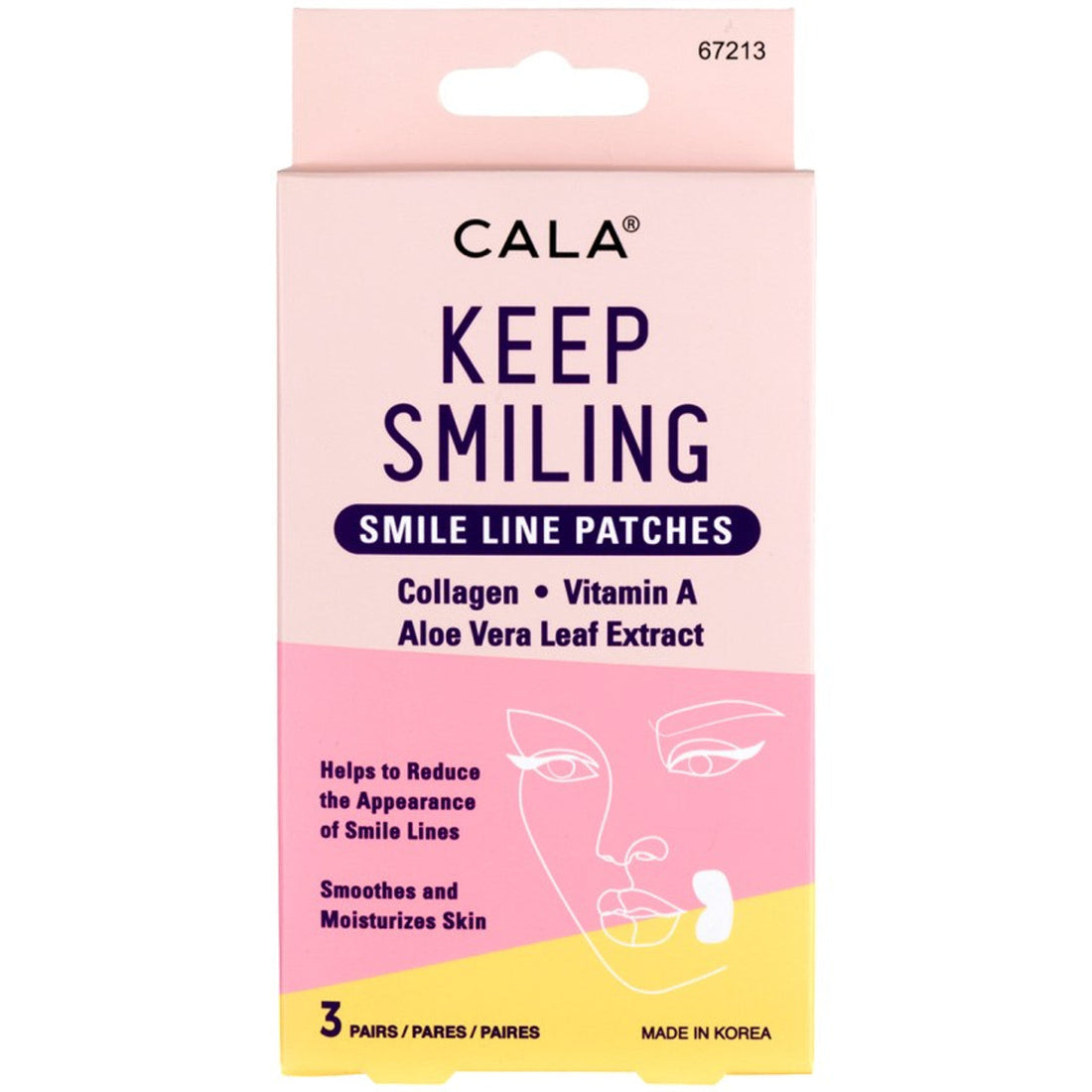 CALA Keep Smiling, Smile Line Patches