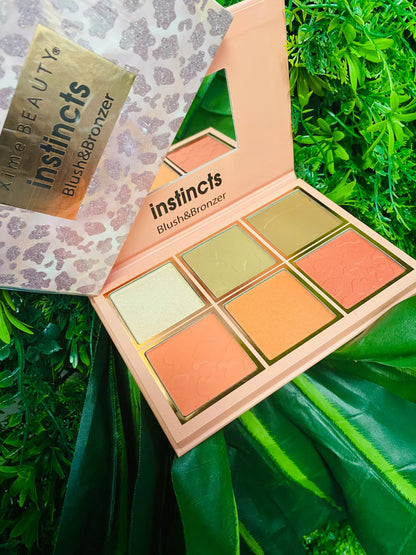 Xime Beauty Blush &amp; Bronzer Instincts Palette