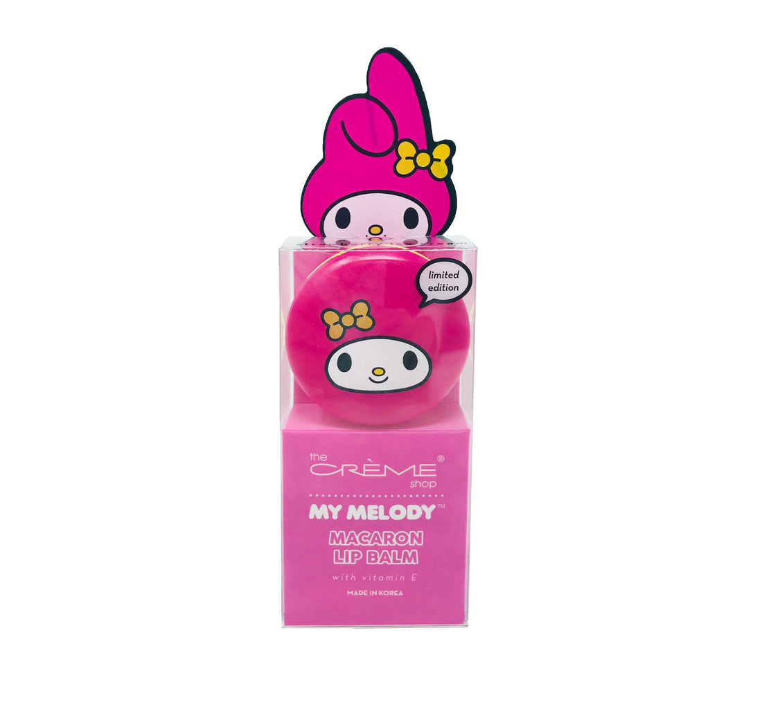 The Crème Shop x My Melody Macaron Lip Balm - Strawberry Ice Cream
