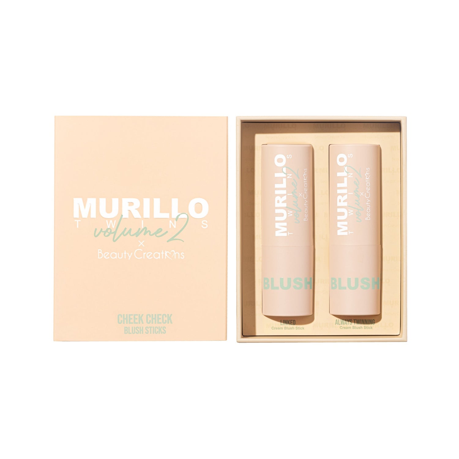 Beauty Creations Murillo Twins Vol. 2 - CHEEK CHECK Blush Sticks