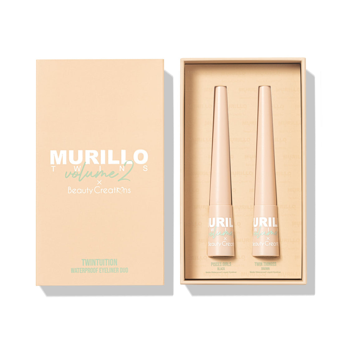 Beauty Creations Murillo Twins Vol. 2 - TWINTUTION Eyeliners