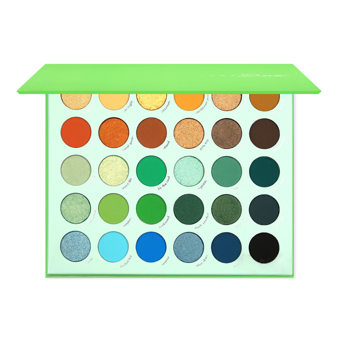 Kara Beauty Pro20 From Miami to Bahamas Creative Beauty Palette