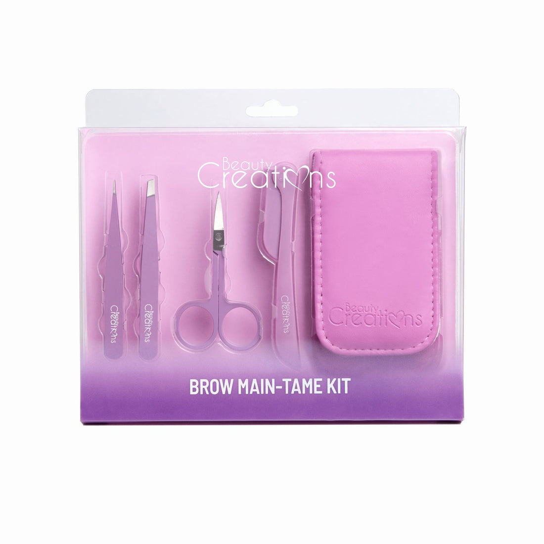 Beauty Creations Purple Brow Main-Tame Kit