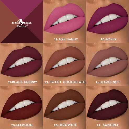 Italia Deluxe Mousse Matte Lipstick
