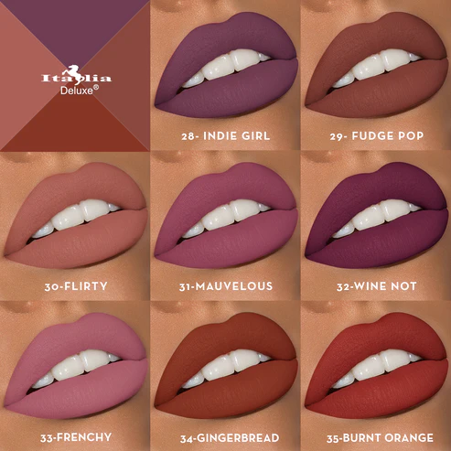 Italia Deluxe Mousse Matte Lipstick